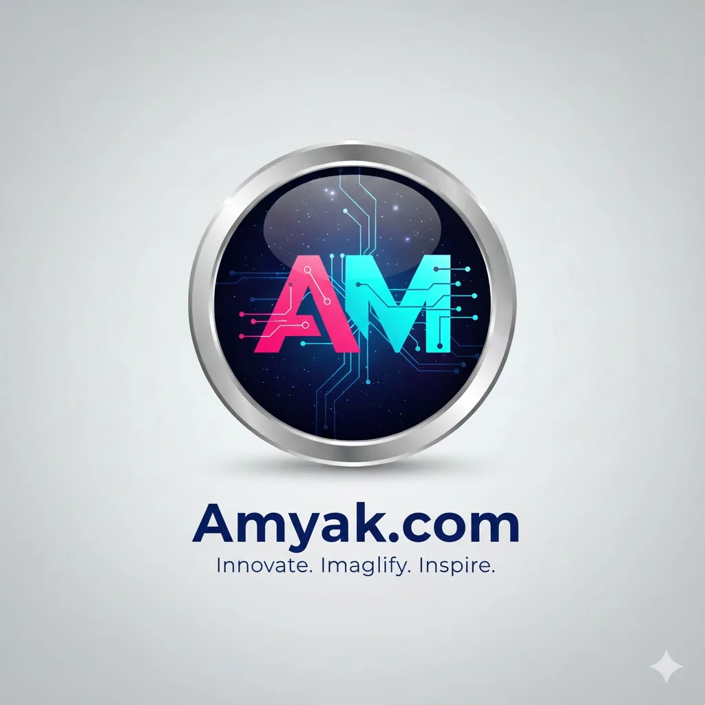 Amyak domain name logo