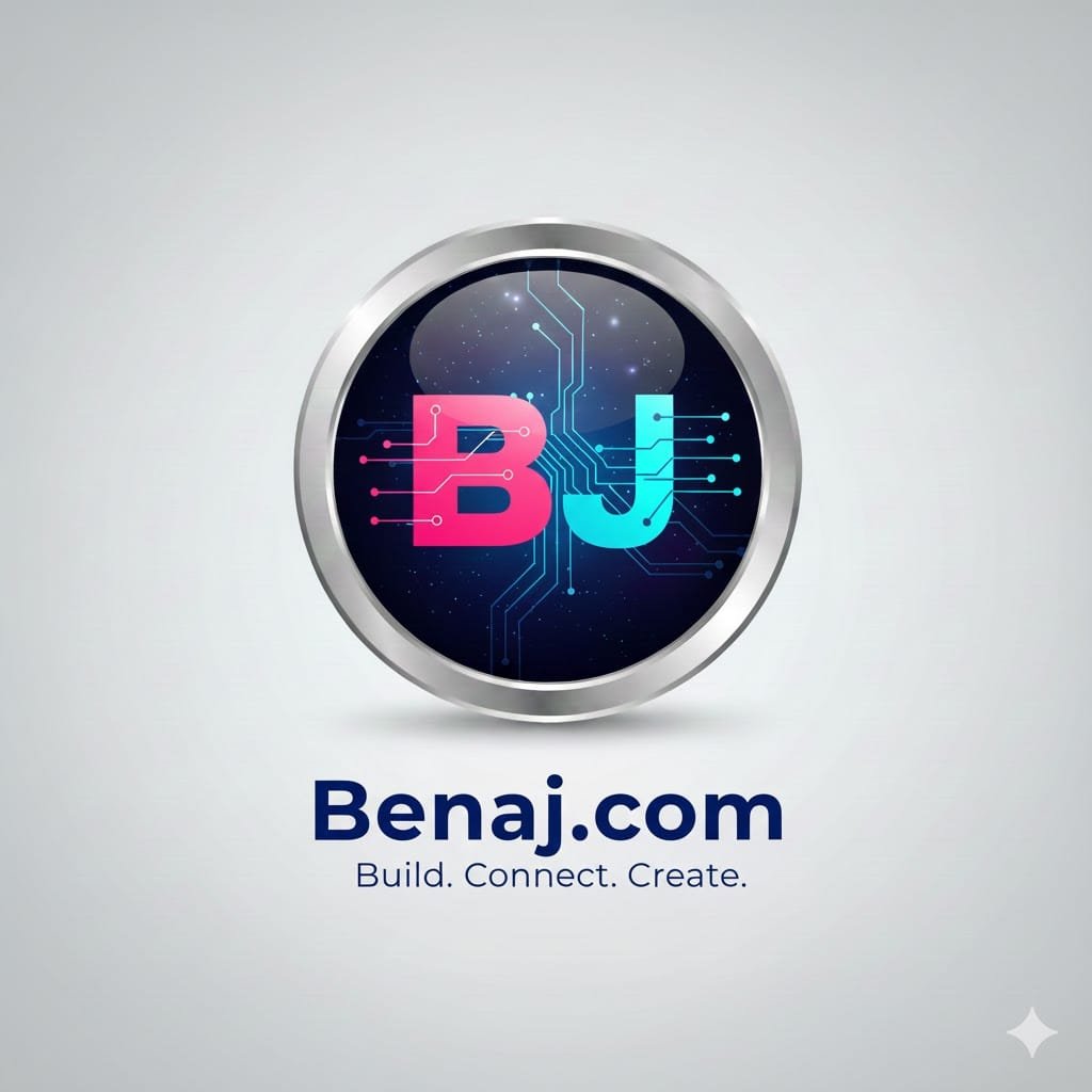 Benaj domain name logo