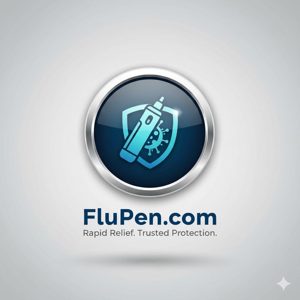FluPen domain name logo