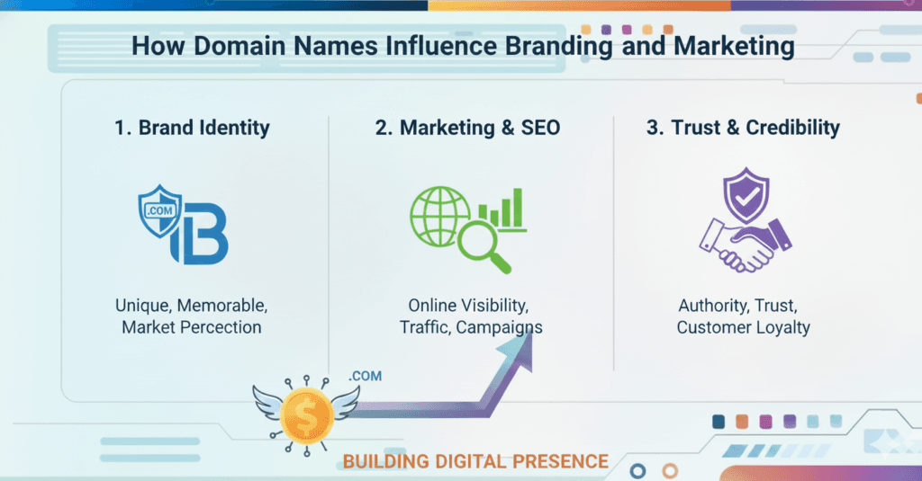 How Domain Names Influence Branding and Marketing