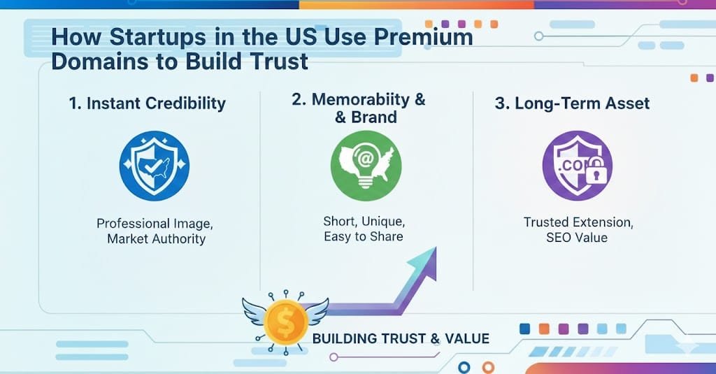 In the fast-evolving digital landscape, businesses increasingly face the challenge of establishing a strong online presence. For startups, the competition can be fierce, with many striving to capture attention and build a loyal customer base. One of the key elements in this endeavor is the choice of a premium domain name. A premium domain, defined as a web address that is often short, catchy, or keyword-rich, plays a pivotal role in a startup’s branding and overall online strategy. The significance of selecting a premium domain cannot be overstated, as it can greatly influence how potential customers perceive a new business. A well-chosen domain can not only enhance visibility in search engine results but also instill a sense of trust and credibility among users. In a saturated market where consumers are wary of scams and unreliable platforms, having a premium domain can serve as a differentiator, signaling professionalism and reliability. Moreover, as startups in the US strive to carve their niches, the availability of a premium domain can often be the distinguishing factor that sets them apart from their competitors. Such domains are frequently considered to carry inherent value, and owning one can enhance the perceived legitimacy of a business, which is particularly vital for new ventures attempting to build brand recognition. Furthermore, the digital marketplace is becoming increasingly competitive, with potential consumers making swift judgments based on first impressions. In this context, a premium domain can make a significant impact in attracting traffic and engaging users, thereby contributing to the startup's overall success. What Are Premium Domains? In the realm of digital branding, premium domains hold a significant place due to their unique characteristics. A premium domain is commonly recognized as a web address that is highly sought after and typically possesses attributes that make it more appealing than standard domain names. These domain names are often short, memorable, and frequently include essential keywords, which can contribute to improved search engine optimization (SEO). Such domains play a crucial role in enhancing a company's online presence and credibility. One of the main characteristics of premium domains is their brevity. Shorter domain names are easier for users to remember and type, which ultimately leads to increased direct traffic for the business. For instance, a domain like "bestcoffeebrewers.com" might be less impactful compared to a premium domain like "brewer.com," which is quicker to recall and conveys the brand's purpose effectively. Additionally, premium domains often embed powerful keywords that directly relate to the industry or service offered. This not only aids in establishing a relevant identity online but also enhances visibility during search engine queries. By possessing a keyword-rich domain name, startups can significantly improve their chances of ranking higher on search engines, thus attracting more potential customers. Moreover, the exclusivity of premium domains can evoke a sense of trust and authority. When consumers encounter a business with a well-chosen premium domain name, they are more likely to perceive it as legitimate and reputable compared to those using generic or unattractive domain names. In summary, premium domains serve as powerful branding tools for startups, focusing on establishing a strong and memorable online identity capable of fostering continued consumer trust. The Importance of Trust in Startups Trust is a fundamental component driving the success of startups in the competitive landscape of the United States. Initial perceptions formed by potential customers heavily influence their decisions and loyalty towards a particular brand or service. In a world brimming with choices, consumers instinctively seek out businesses that resonate with trustworthiness. For startups, developing this trust can be particularly challenging due to their relatively unknown status in the marketplace. New businesses often find themselves in a precarious position, where they must prove their reliability and legitimacy to win over skeptical customers. One effective way to instill a sense of confidence is through the use of premium domains. A premium domain name not only enhances branding efforts but also communicates professionalism and stability. When consumers encounter a well-chosen domain, they are more likely to perceive the startup as established and credible. Moreover, trust is essential for facilitating long-term customer relationships. When consumers trust a startup, they are more inclined to establish loyalty, which in turn contributes to repeat business and positive referrals. Therefore, startups need to invest time and resources into building this trust from the outset. Strategies may include ensuring excellent customer service, maintaining transparency in communications, and utilizing quality branding elements, such as a premium domain, to enhance their online presence. Ultimately, in an age where information spreads rapidly and decisions are often made based on first impressions, the role of trust extends beyond mere customer acquisition. It is critical for startup longevity. Therefore, understanding how to cultivate trust through strategic approaches becomes essential for startups aiming to solidify their foothold in the market. How Premium Domains Enhance Brand Credibility In the digital landscape, the selection of a domain name can significantly influence a startup's brand credibility. A premium domain, typically defined as a domain name that is short, memorable, and relevant to the business, plays a crucial role in enhancing a brand's professional appearance. When consumers encounter a well-crafted domain, it signals that the business is serious, trustworthy, and invested in its online presence. This perception of professionalism can be pivotal in establishing initial trust with potential customers. Furthermore, premium domains support brand recall, an essential aspect in crowded markets where competition is fierce. A name that is easy to remember not only helps in avoiding potential customer confusion but also increases the likelihood of repeat visits and word-of-mouth referrals. When consumers can easily recall a brand's domain, they are more likely to return to the website, thus reinforcing brand loyalty. The simple yet strategic choice of a premium domain can significantly enhance a startup's visibility and memorability. Another important factor involves the SEO (Search Engine Optimization) benefits associated with premium domains. Search engines often prefer shorter, keyword-rich domain names, making it easier for startups to rank higher in search results. A strong SEO performance not only drives organic traffic to the site but also contributes to an enhanced perception of legitimacy and reliability in the eyes of consumers. Moreover, websites with premium domains often benefit from higher click-through rates, as users tend to trust recognizable and authoritative domain names. In essence, by choosing a premium domain, startups in the US are not merely investing in a website address; they are enhancing their overall brand credibility, which can lead to sustained growth and consumer trust over time. Case Studies: Successful Startups Using Premium Domains In the competitive landscape of U.S. startups, the choice of a domain name can significantly influence branding and trustworthiness. Here, we present several case studies showcasing how successful startups have leveraged premium domains to enhance their credibility and market positioning. One notable example is Airbnb, which chose the premium domain airbnb.com. The simplicity and memorability of the domain played a crucial role in their branding strategy, allowing them to build trust with users seeking short-term lodging. The selection of a straightforward and recognizable domain facilitated word-of-mouth marketing and contributed to rapid brand development. By securing a premium domain early in their journey, Airbnb established itself as a key player in the hospitality industry. Another case study is Drops, a startup focused on simplifying e-commerce for small businesses. By acquiring the premium domain drops.com, the company effectively communicated its value proposition and created an immediate sense of authority. The premium domain provided a strong foundation for its online marketing, which translated into increased customer trust. Early data indicated that leads generated from their website had a higher conversion rate, directly tied to the domain’s perceived reliability. Finally, the startup Finn, which focuses on providing personal financial management solutions, utilized finn.com. The distinctiveness of the premium domain helped in fostering brand recall, encouraging users to return. The decision to invest in a premium domain allowed Finn to set itself apart in a crowded market, enhancing trust among potential clients while positioning itself as a leader in financial technology. Through these case studies, it is evident that premium domains serve as powerful tools for startups. They not only bolster brand recognition but also establish a trustworthy image that can significantly affect market success. SEO Advantages of Using Premium Domains In the competitive landscape of the digital marketplace, startups in the US recognize the significance of a strong online presence. One of the key elements that contribute to this is the choice of domain name. Premium domains, typically characterized by their brevity and memorability, offer substantial advantages regarding search engine optimization (SEO). First and foremost, premium domains inherently enhance a website's visibility. Domains that contain relevant keywords or are directly related to the business's offerings can register higher in search engine results pages (SERPs). This visibility is essential for attracting organic traffic, which is the lifeblood for any startup seeking to establish itself in its niche. Furthermore, premium domains often carry a reputation that can contribute to higher click-through rates (CTRs). Users are more likely to trust and click on a domain that appears credible and authoritative. This is particularly important, as trust is a vital factor in determining user engagement and conversion rates. When users enter a query related to the services provided by a startup, a premium domain name can significantly boost the likelihood of appearing in the top search results, thereby driving more organic traffic. Additionally, search engines factor in the age and longevity of the domain. Established premium domains enjoy the advantage of previous link-building efforts, which can further propel them up the rankings. This cumulative effect means that startups adopting premium domains not only start with a strong baseline for SEO efforts but also benefit over time as their online presence grows. Combining a well-chosen premium domain with robust content and effective SEO strategies paves the way for sustainable organic traffic growth and increased visibility in a saturated market. Common Misconceptions About Premium Domains As the digital landscape evolves, many startups in the United States still grapple with various misconceptions surrounding premium domains. One of the most prevalent myths is that premium domains are excessively costly and unaffordable for early-stage businesses. While it is true that premium domains can command higher prices than standard domains, the long-term benefits they provide can far outweigh the initial investment. A strong, memorable domain can lead to increased brand recognition and customer trust, making it a valuable asset for any startup. Another common misconception lies in the belief that any domain can suffice for establishing trust with potential customers. This idea often leads startups to opt for generic or less memorable domain names. However, research shows that a premium domain can communicate professionalism and credibility. Customers are more likely to trust a business that has a domain that reflects its brand effectively, which directly influences their likelihood to engage with the company. A unique premium domain that aligns with a brand's mission will set it apart from competitors. Lastly, some believe that the perceived value of a premium domain is not worth the investment. However, the SEO benefits associated with owning a keyword-rich domain can greatly enhance a startup's online visibility. Search engines tend to favor well-established and authoritative domain names, which can lead to improved search rankings over time. It may take some effort to recognize this value initially, but for many startups, investing in a premium domain can prove to be an intelligent long-term strategy. Strategies for Acquiring Premium Domains Acquiring a premium domain is a critical step for startups aiming to establish their online presence and build credibility. Such domains not only reflect professionalism but also enhance brand recognition. Here are several effective strategies for startups to secure a premium domain that aligns with their business vision. Firstly, participating in domain auctions can be an excellent way to acquire desirable web addresses. Websites like GoDaddy Auctions and NameJet host regularly scheduled auctions where premium domains are sold to the highest bidder. Startups should research the specific domains they are interested in and set a budget beforehand to avoid getting caught up in bidding wars. Leveraging auction analytics can help identify trends and potential domain values. Secondly, working with domain brokers can simplify the process of acquiring premium domains. Brokers possess extensive networks and negotiation skills that can facilitate communication with current domain owners. They can help bridge the gap between buyers and sellers by providing valuable insights and guidance throughout the purchasing process. Although this service may come with financial costs, it can ultimately save time and lead to better acquisition outcomes. Additionally, startups should consider direct outreach to existing domain owners. This involves researching who currently owns the desired domain and crafting a respectful inquiry to gauge their interest in selling. Utilizing tools like WHOIS lookup services allows buyers to discover contact information for domain registrants. Crafting a compelling offer and being prepared for negotiation can lead to a successful transaction. Finally, startups should utilize multiple channels for purchase negotiation. Engaging with communities on platforms like social media, domain forums, or professional networks can yield opportunities and insights on available premium domains. Such networks often feature valuable advice on negotiation techniques, as well as tips for ensuring a smooth transaction. Conclusion and Final Thoughts In summary, the utilization of premium domains plays a crucial role in shaping the trust and credibility of startups in the highly competitive landscape of the US market. A premium domain not only implies a degree of professionalism and legitimacy but also enhances the memorability and accessibility of a brand. When startups leverage these high-quality domain names, they position themselves as serious contenders, significantly impacting their first impressions on potential customers. Furthermore, premium domains can positively influence search engine optimization (SEO), leading to increased visibility and higher traffic on websites. This is especially important for startups that are striving to establish their presence in saturated markets. The trustworthiness associated with a premium domain can mitigate doubts or skepticism from potential customers and investors, encouraging them to engage more readily. Entrepreneurs are urged to view the investment in premium domains as a strategic component of their branding efforts, capable of yielding substantial returns. Investing in a premium domain should be considered not as a mere expenditure but as a valuable asset that could contribute to long-term business success. Ultimately, as startups continue to seek ways to build brand trust and connect with their target audiences, premium domains present a viable solution to reinforce their credibility and elevate their market position.