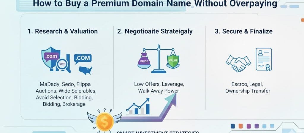 How to Buy a Premium Domain Name Without Overpaying
