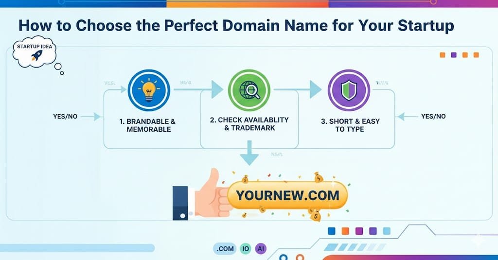 How to Choose the Perfect Domain Name for Your Startup