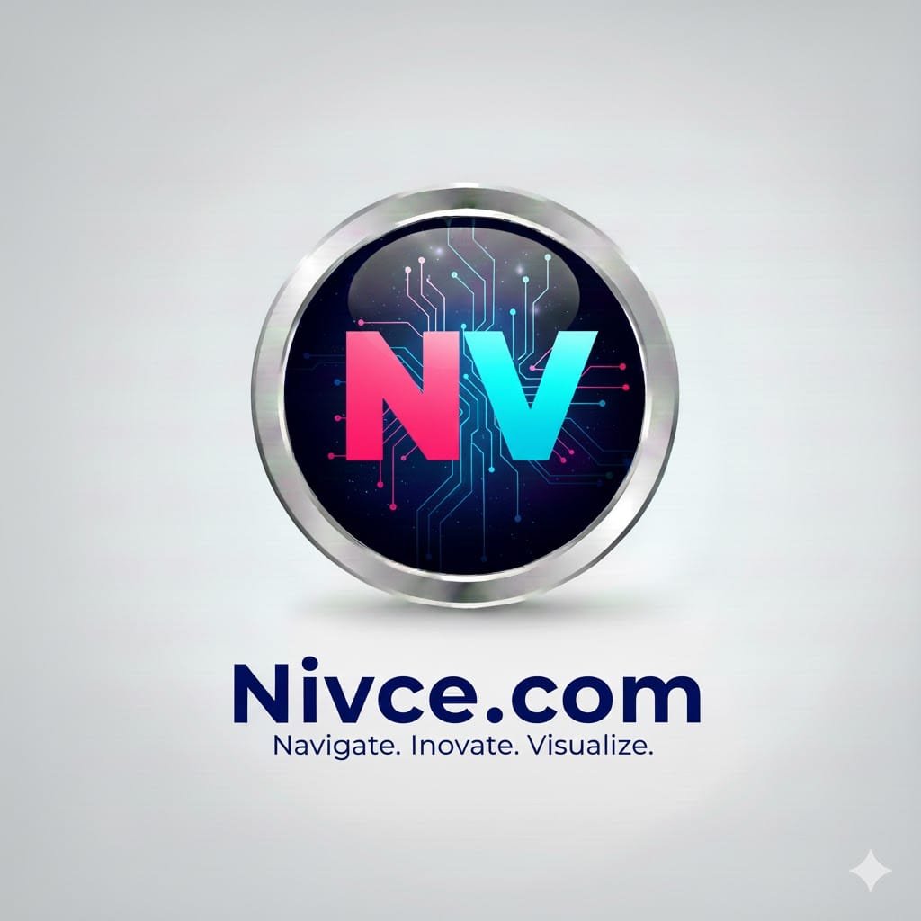 Nivce domain name logo