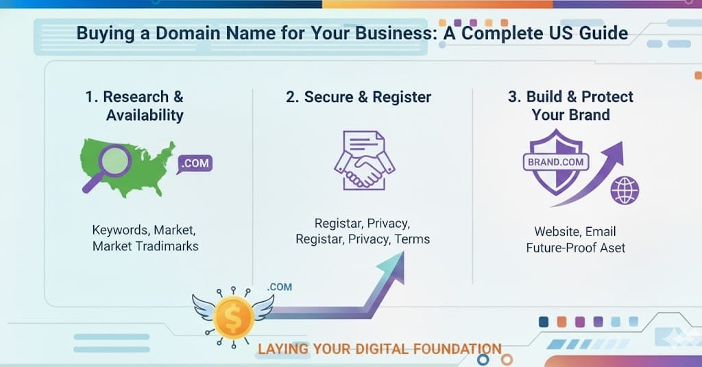 Buying a Domain Name for Your Business: A Complete US Guide