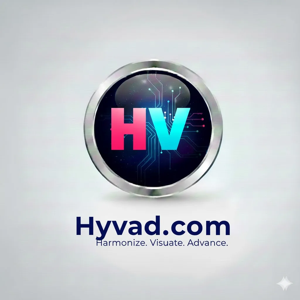 Hyvad domain name logo