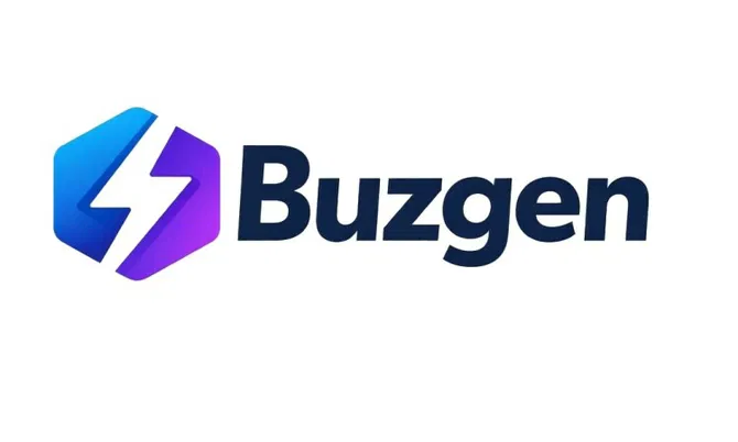 Buzgen domain name logo