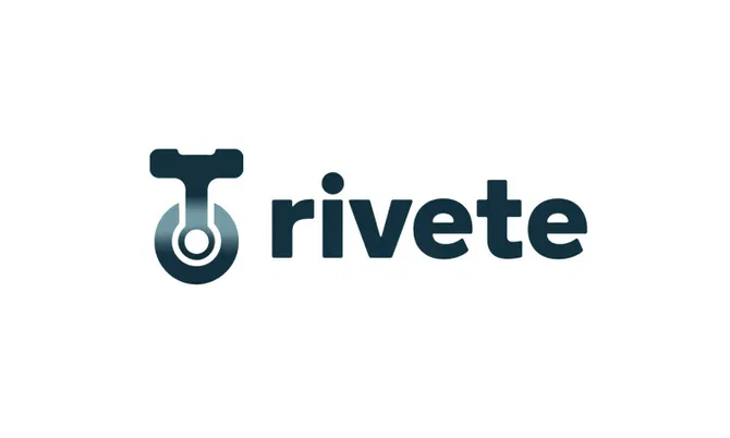 Rivete domain name logo