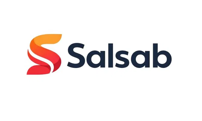 Salsab domain name logo