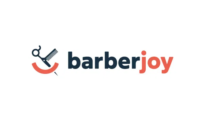 BarberJoy domain name logo