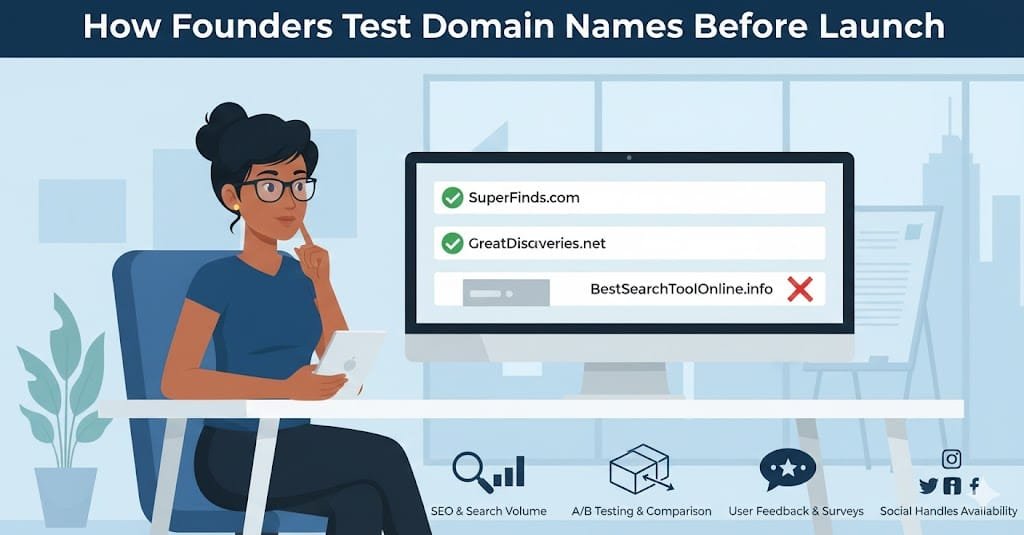 How Founders Test Domain Names Before Launch
