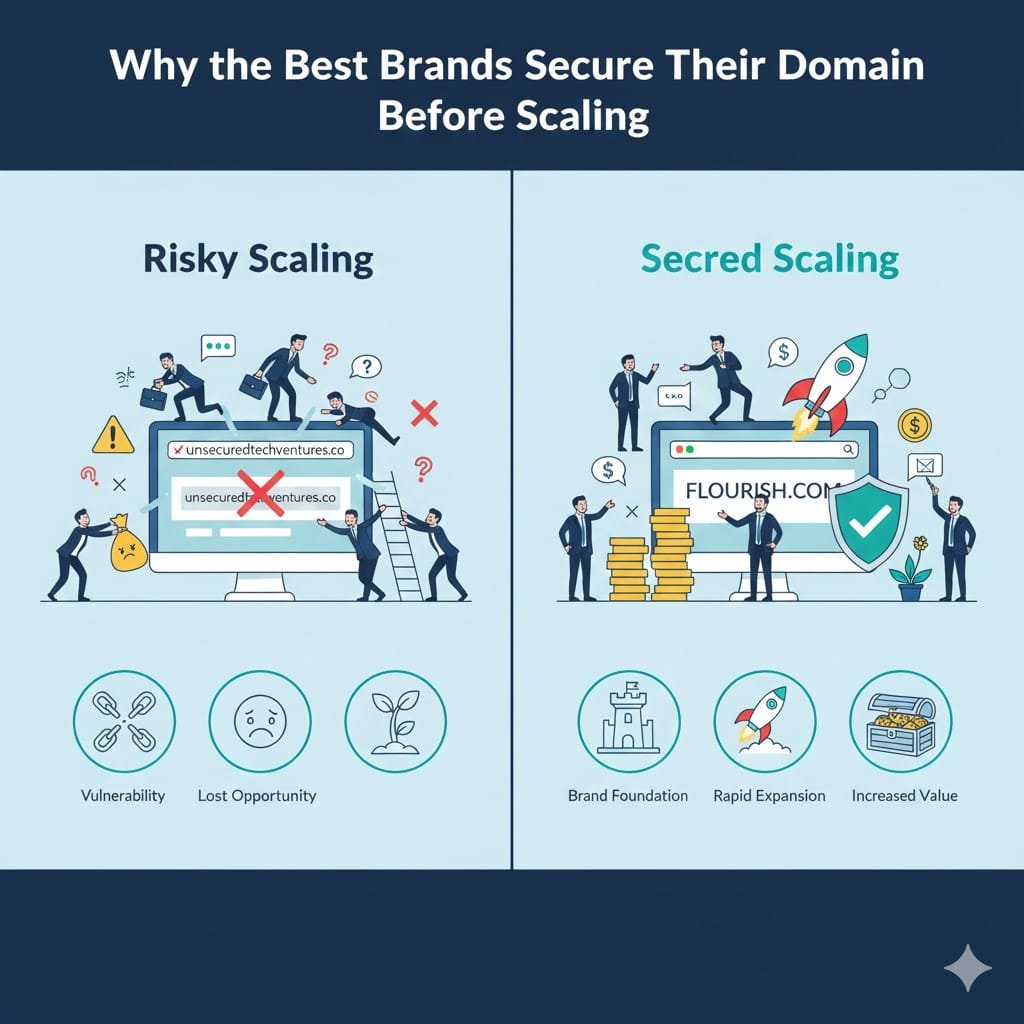 Why the Best Brands Secure Their Domain Before Scaling