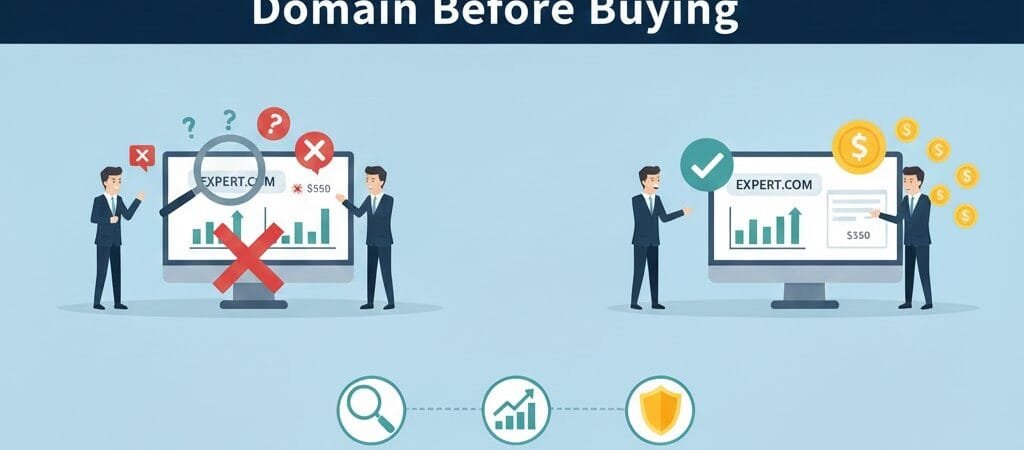 How to Evaluate a Premium Domain Before Buying