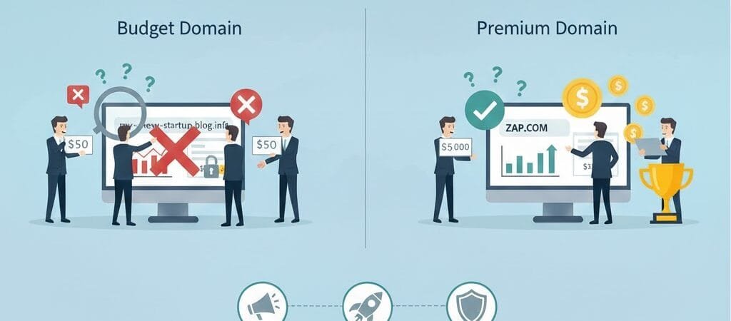 What Separates a $50 Domain from a $5,000 One