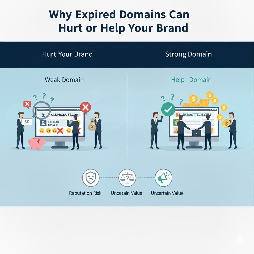 Why Expired Domains Can Hurt or Help Your Brand
