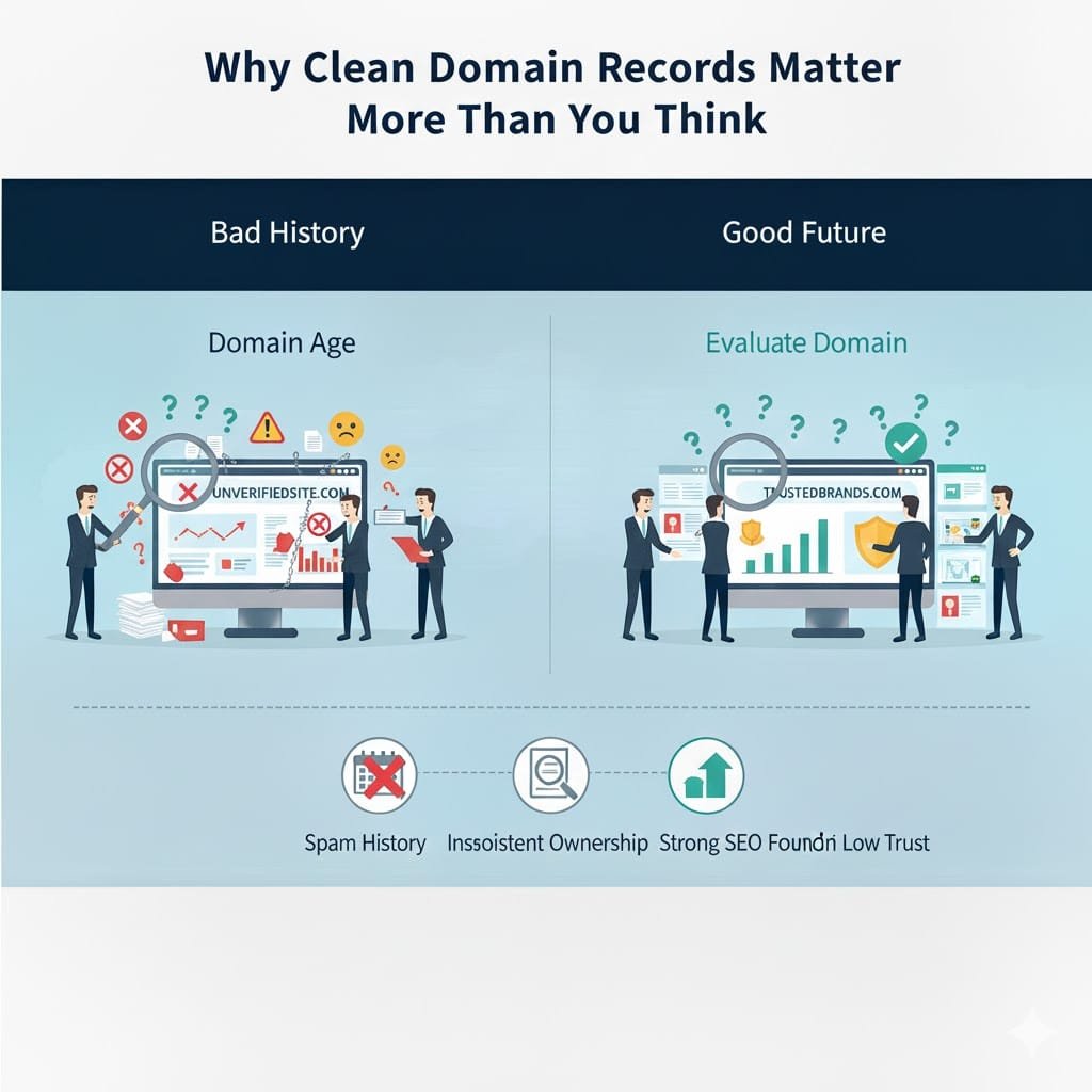 Why Clean Domain Records Matter More Than You Think