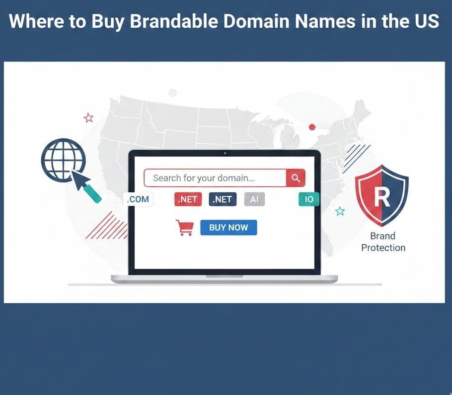 Where to Buy Brandable Domain Names in the US