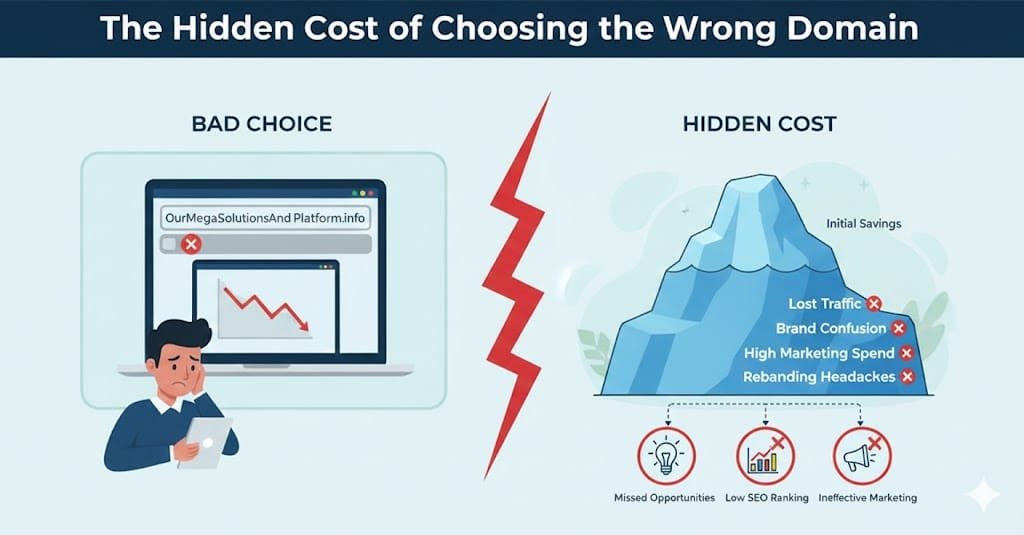 he Hidden Cost of Choosing the Wrong Domain