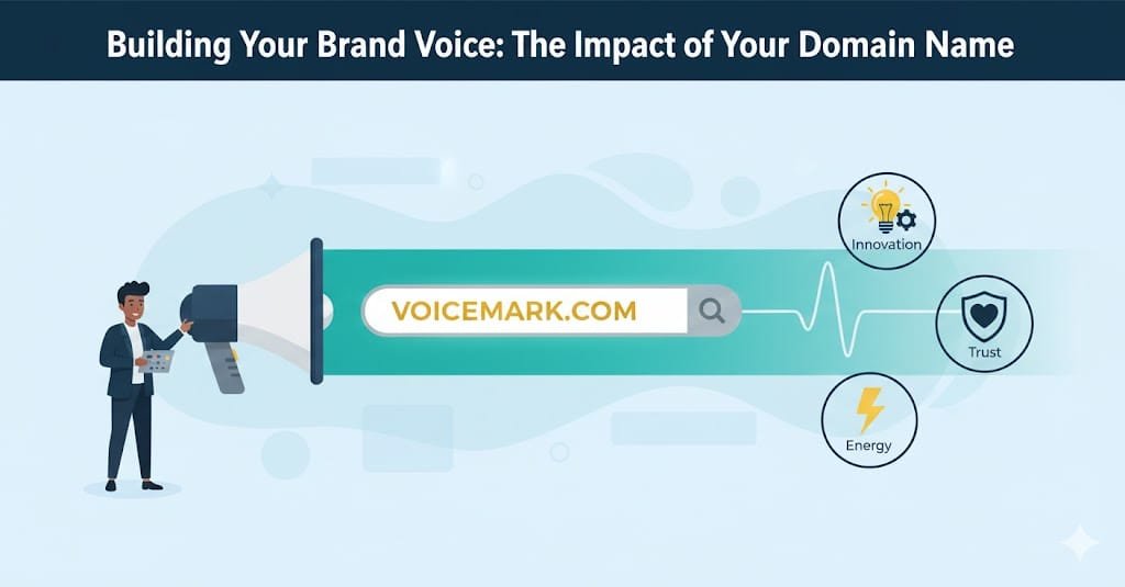 Building Your Brand Voice: The Impact of Your Domain Name