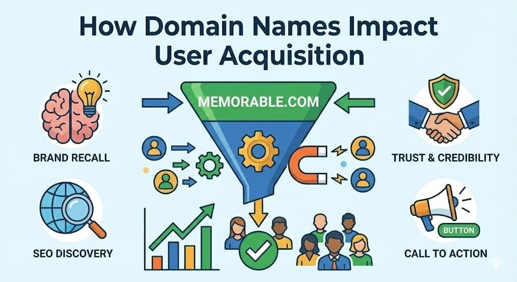 How Domain Names Impact User Acquisition