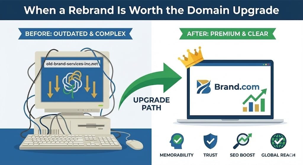 When a Rebrand Is Worth the Domain Upgrade