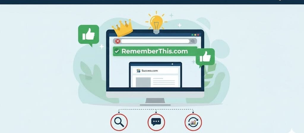 The Role of Domain Names in Brand Recall and Memorability