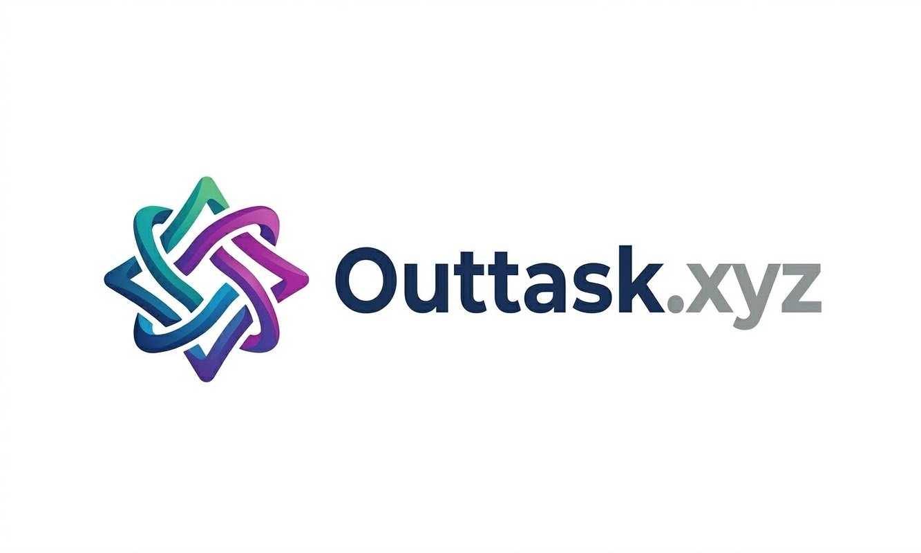 Outtask.xyz modern domain for productivity tools, outsourcing platforms, and business services 💼🚀
