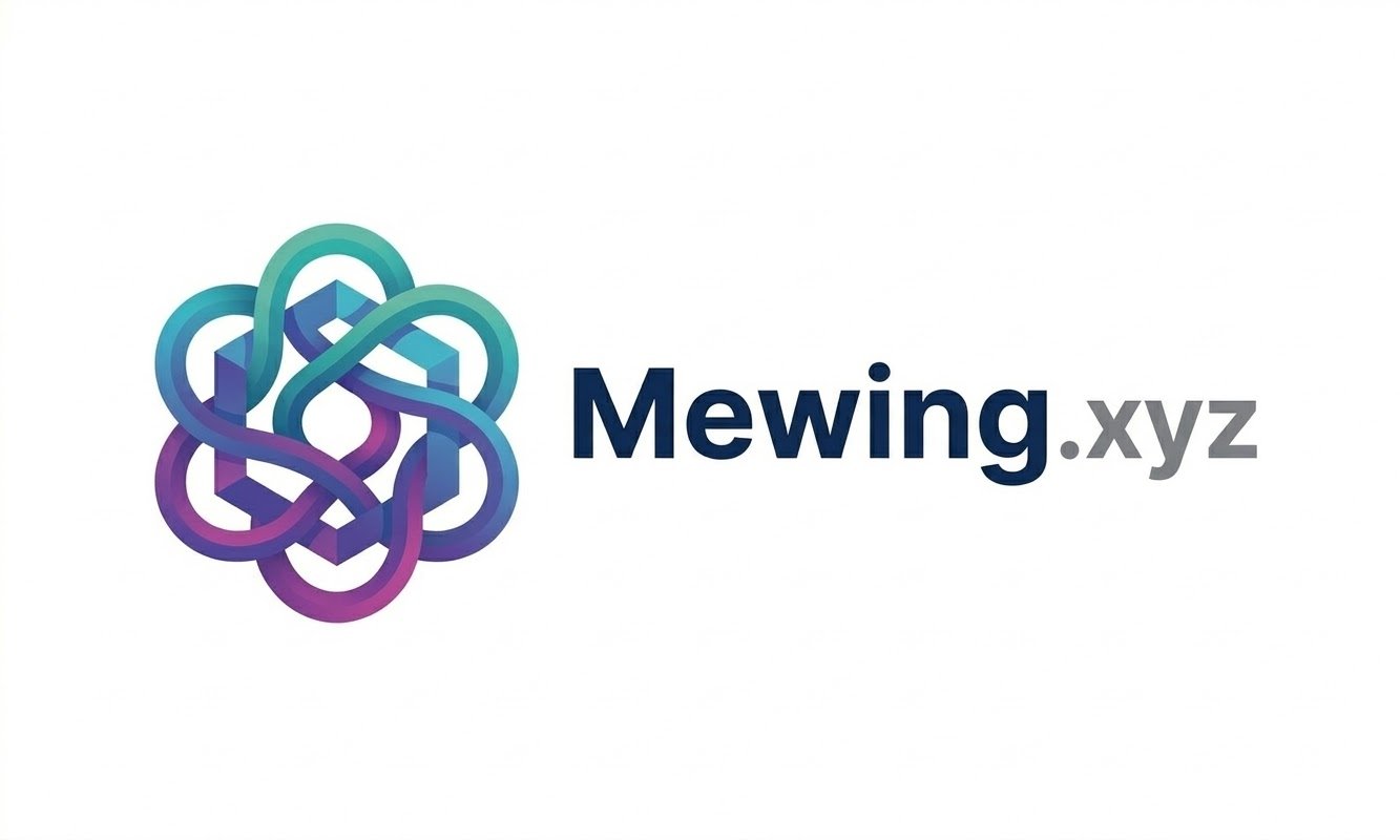 Mewing.xyz premium domain for facial fitness, health, and jawline training platforms 💪🦷