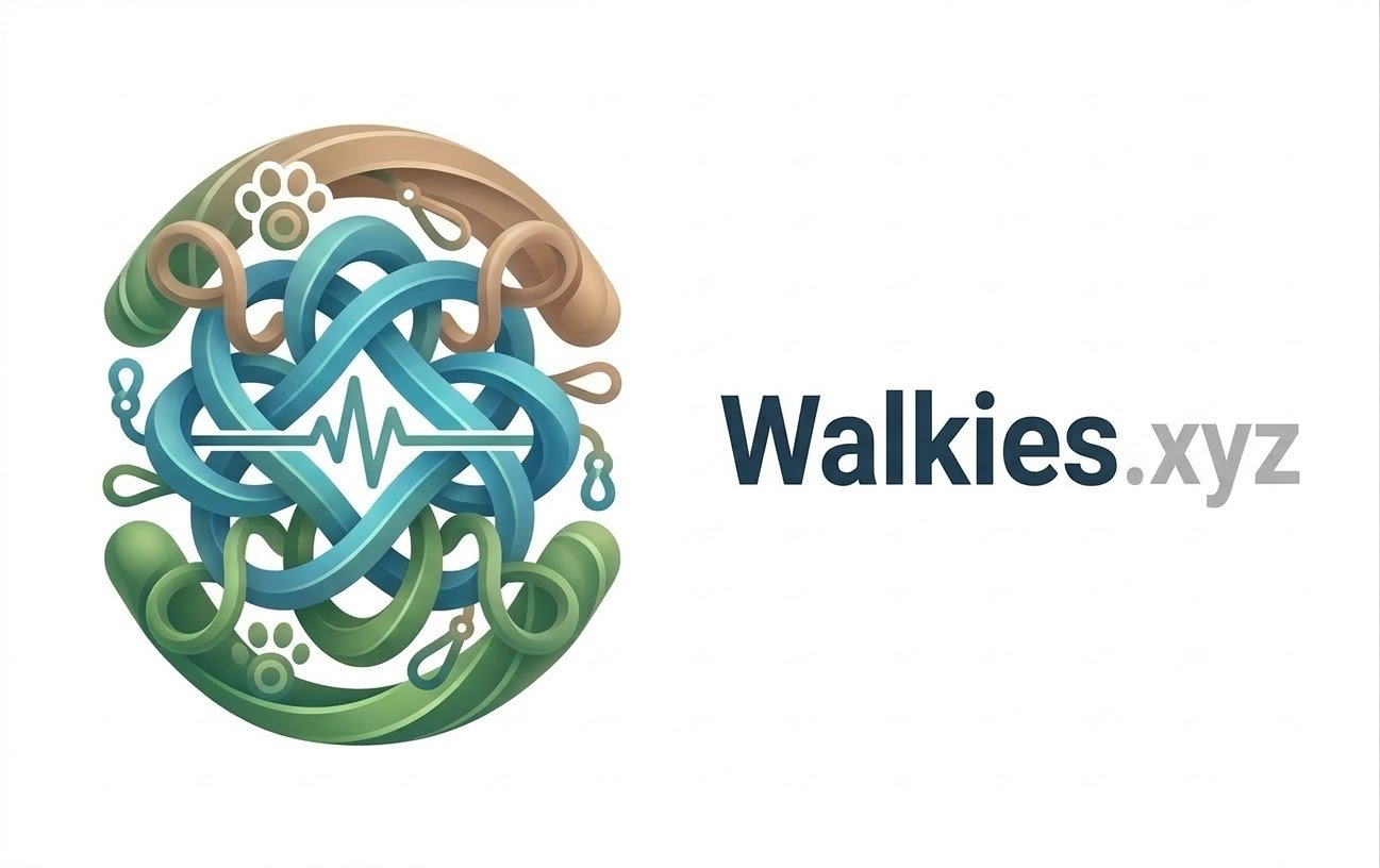 Walkies.xyz fun and memorable domain for pet care, dog walking, and animal services 🐾🚶‍♂️