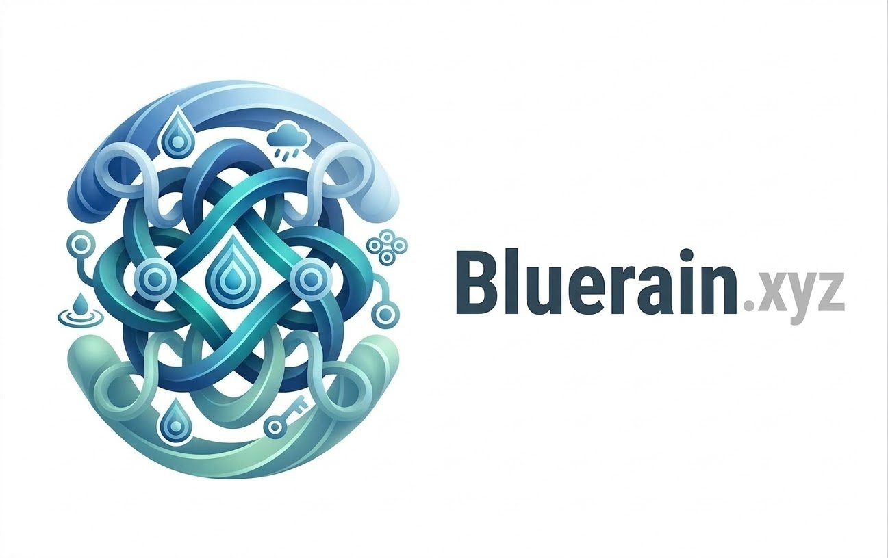Bluerain.xyz premium domain for lifestyle, wellness, and creative brands 🌧️💙