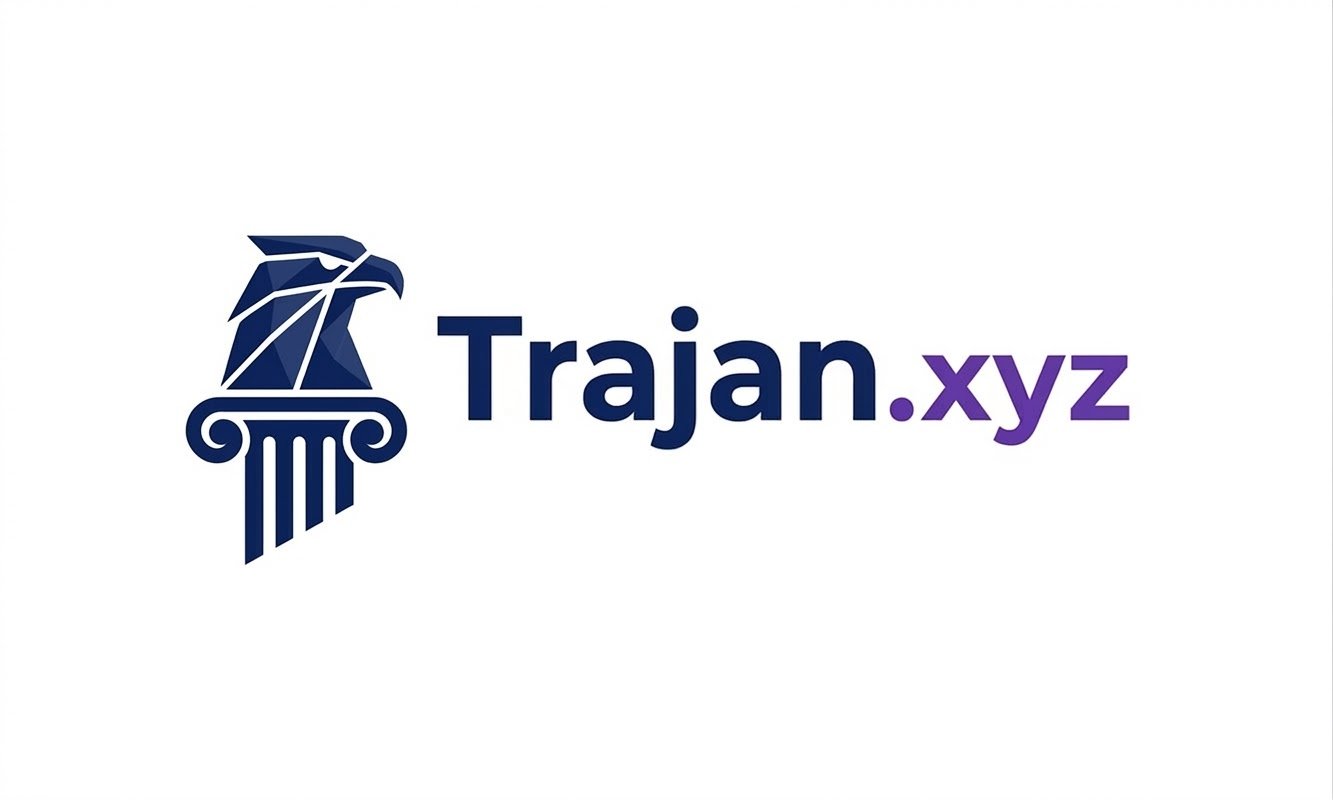 Trajan.xyz premium domain inspired by Roman leadership and strength for powerful brands 🏛️⚡